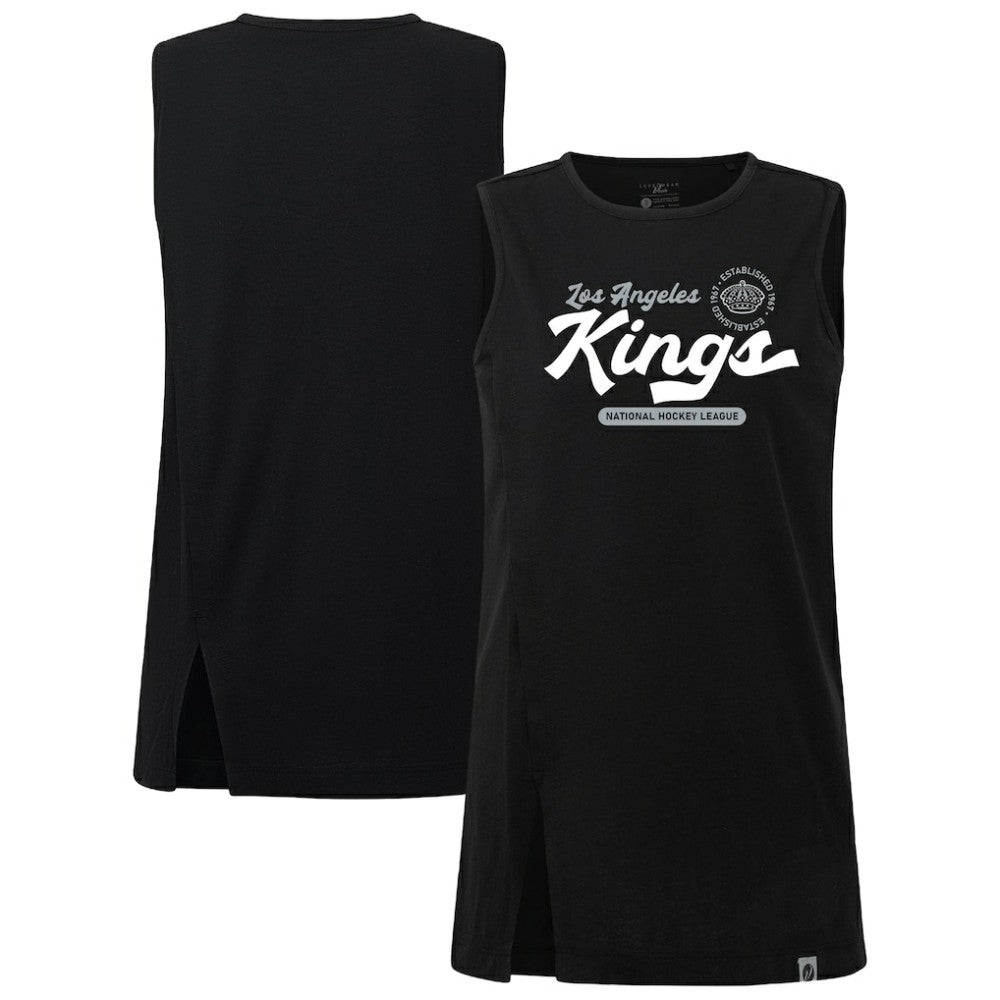 NHL Black Los Angeles Kings Levelwear Women's Influx Monument Tank Top