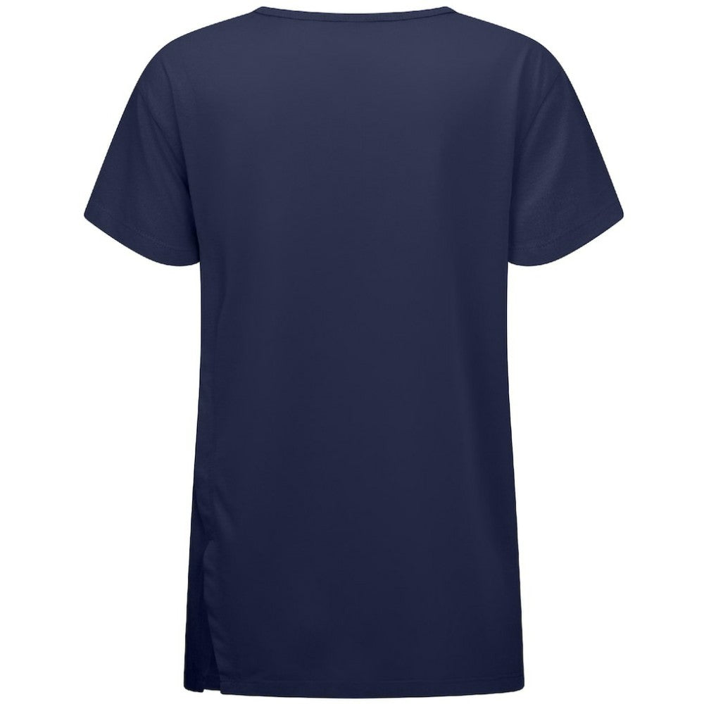 NHL Deep Sea Blue Seattle Kraken Levelwear Women's Influx Monument T-Shirt