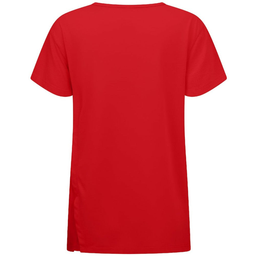 NHL Red Chicago Blackhawks Levelwear Women's Influx Monument T-Shirt