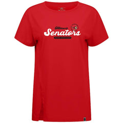 NHL Red Ottawa Senators Levelwear Women's Influx Monument T-Shirt