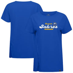 NHL Royal Buffalo Sabres Levelwear Women's Influx Monument T-Shirt