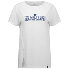 NHL White Toronto Maple Leafs Levelwear Women's Influx Journey T-Shirt