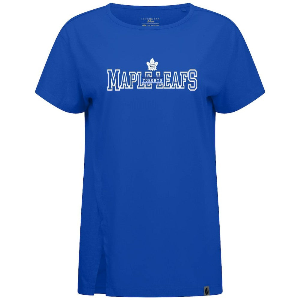 NHL Royal Toronto Maple Leafs Levelwear Women's Influx Journey T-Shirt