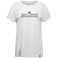 NHL White Colorado Avalanche Levelwear Women's Influx Journey T-Shirt