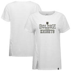 NHL White Vegas Golden Knights Levelwear Women's Influx Journey T-Shirt