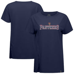 NHL Navy Florida Panthers Levelwear Women's Influx Journey T-Shirt