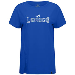 NHL Royal Tampa Bay Lightning Levelwear Women's Influx Journey T-Shirt