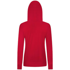NHL Red New Jersey Devils Levelwear Women's Relay Banner Arch Pullover Hoodie