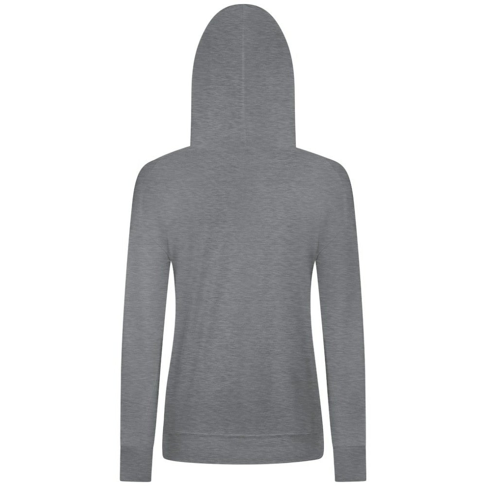 NHL Gray Winnipeg Jets Levelwear Women's Relay Banner Arch Pullover Hoodie
