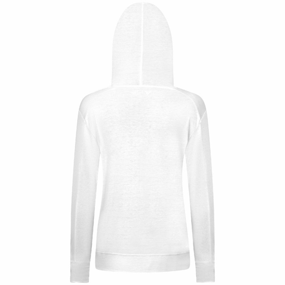 NHL White Tampa Bay Lightning Levelwear Women's Relay Banner Arch Pullover Hoodie