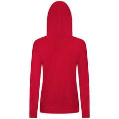 NHL Red New York Rangers Levelwear Women's Relay Banner Arch Pullover Hoodie