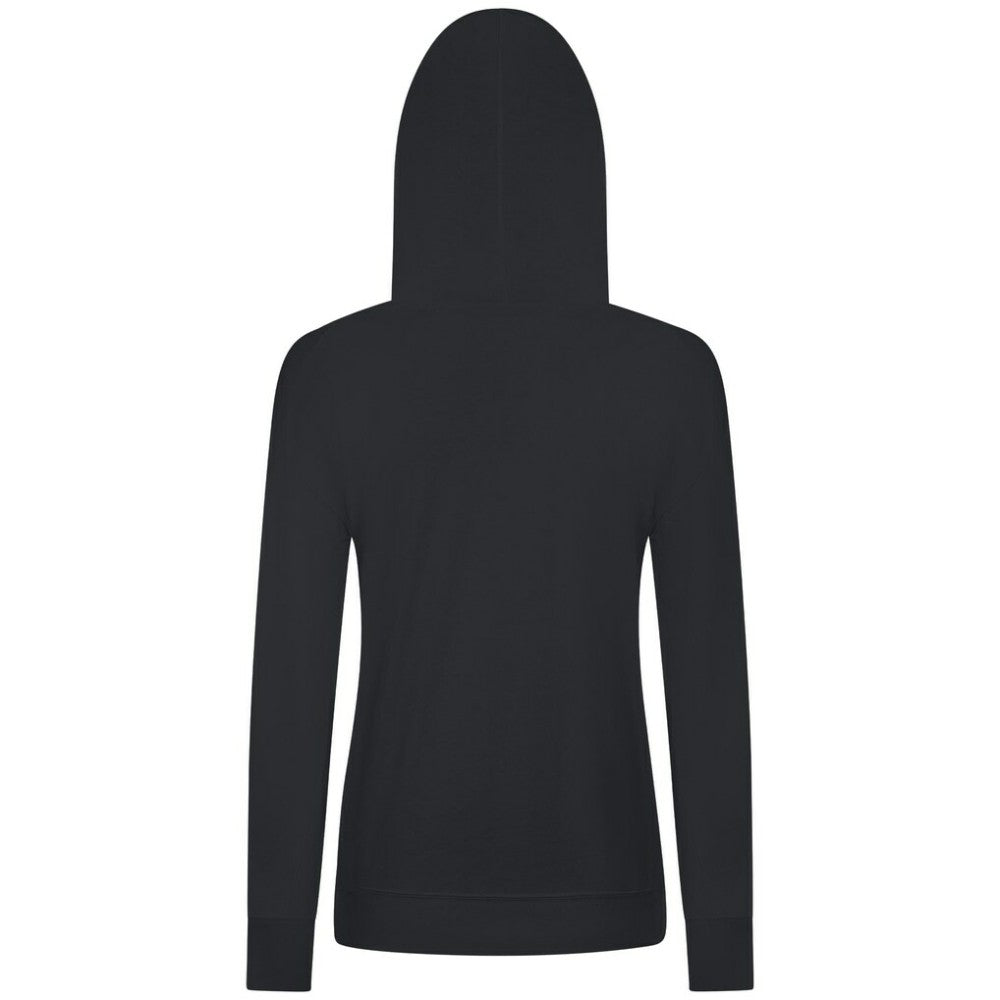 NHL Black Ottawa Senators Levelwear Women's Relay Banner Arch Pullover Hoodie