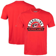 NHL Red Carolina Hurricanes Levelwear Richmond Banner Arch T-Shirt