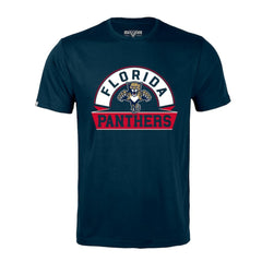 NHL Navy Florida Panthers Levelwear Richmond Banner Arch T-Shirt