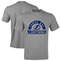 NHL Gray Tampa Bay Lightning Levelwear Richmond Banner Arch T-Shirt
