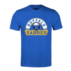 NHL Royal Buffalo Sabres Levelwear Richmond Banner Arch T-Shirt