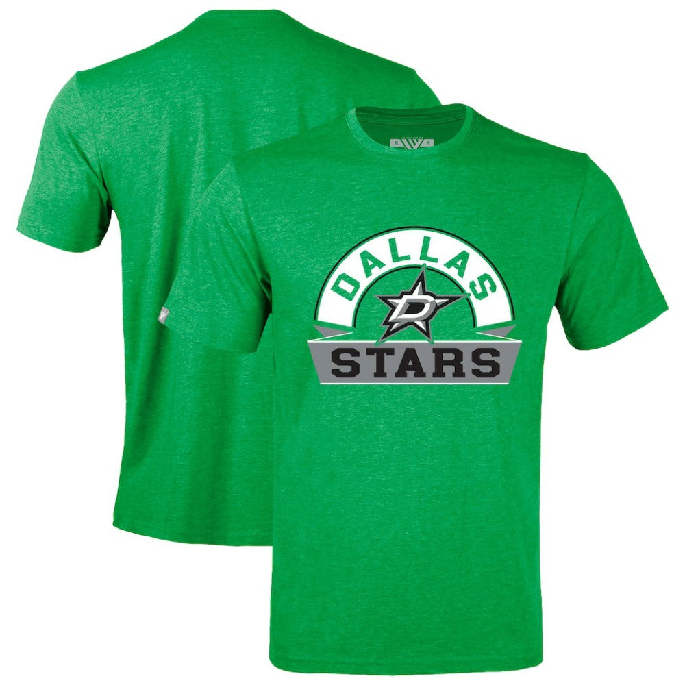 NHL Green Dallas Stars Levelwear Richmond Banner Arch T-Shirt