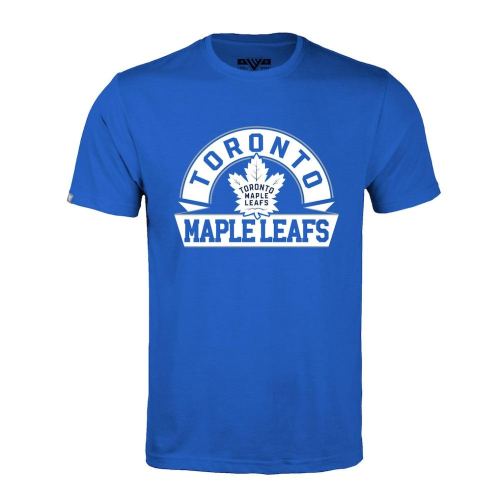 NHL Royal Toronto Maple Leafs Levelwear Richmond Banner Arch T-Shirt