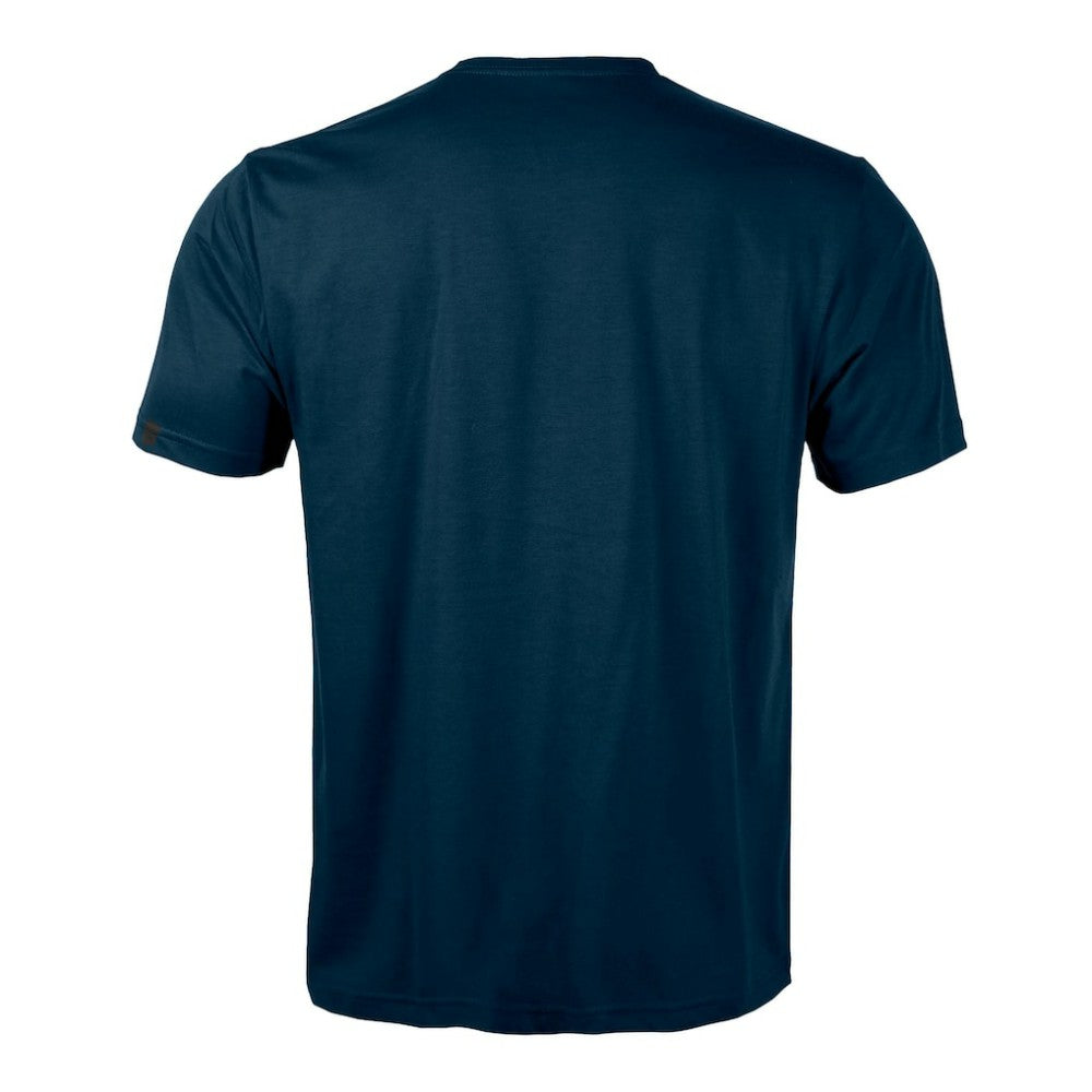 NHL Navy Vancouver Canucks Levelwear Richmond Banner Arch T-Shirt