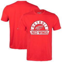 NHL Red Detroit Red Wings Levelwear Richmond Banner Arch T-Shirt