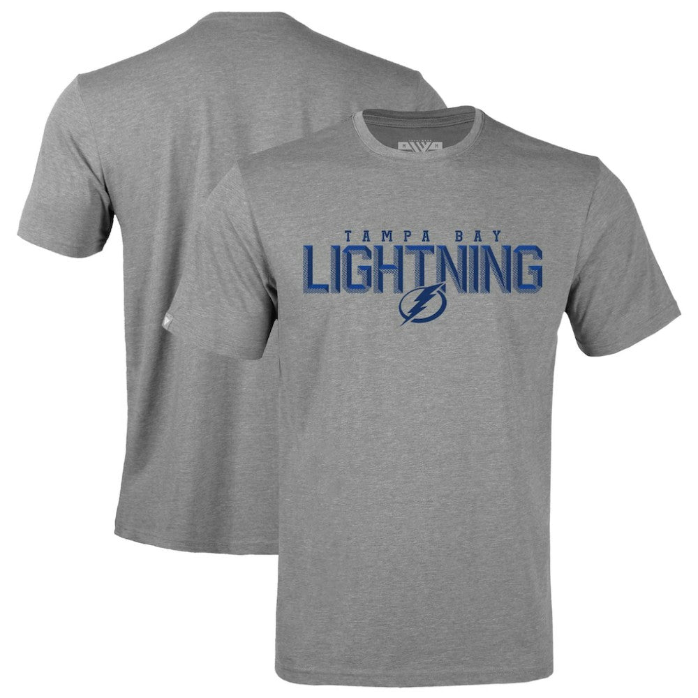 NHL Gray Tampa Bay Lightning Levelwear Richmond Carve T-Shirt