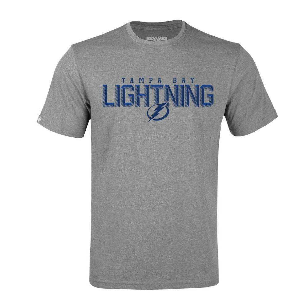 NHL Gray Tampa Bay Lightning Levelwear Richmond Carve T-Shirt
