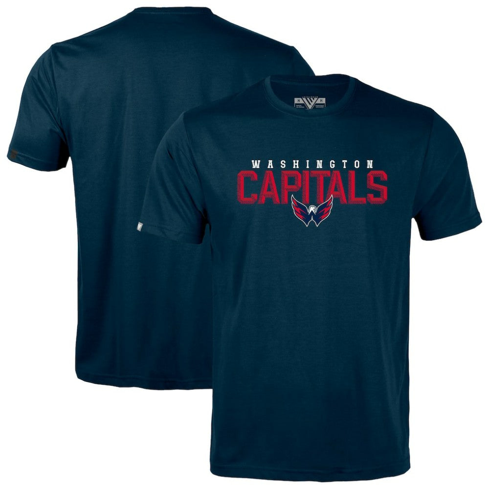 NHL Navy Washington Capitals Levelwear Richmond Carve T-Shirt