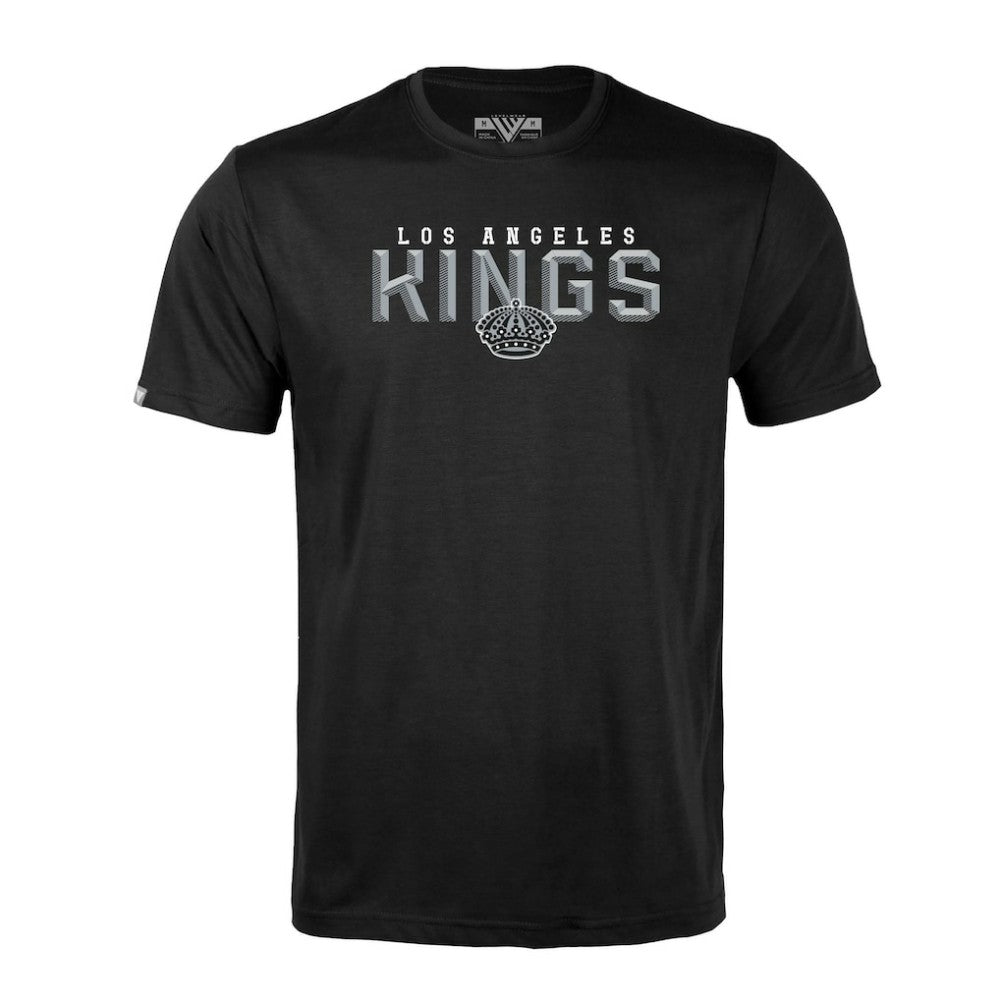 NHL Black Los Angeles Kings Levelwear Richmond Carve T-Shirt