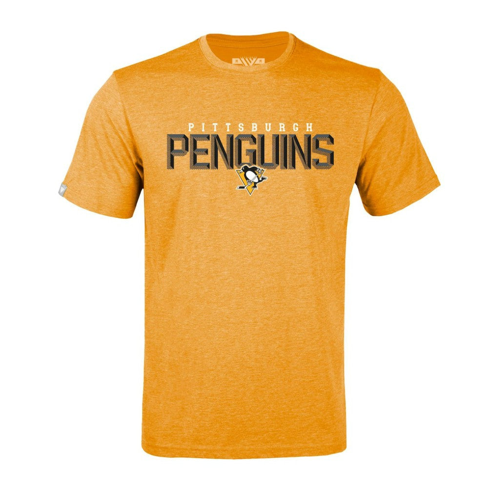 NHL Gold Pittsburgh Penguins Levelwear Richmond Carve T-Shirt