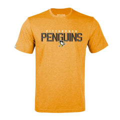 NHL Gold Pittsburgh Penguins Levelwear Richmond Carve T-Shirt