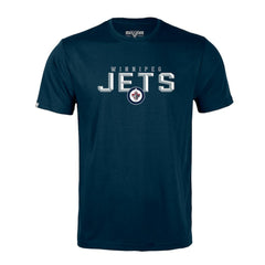 NHL Navy Winnipeg Jets Levelwear Richmond Carve T-Shirt