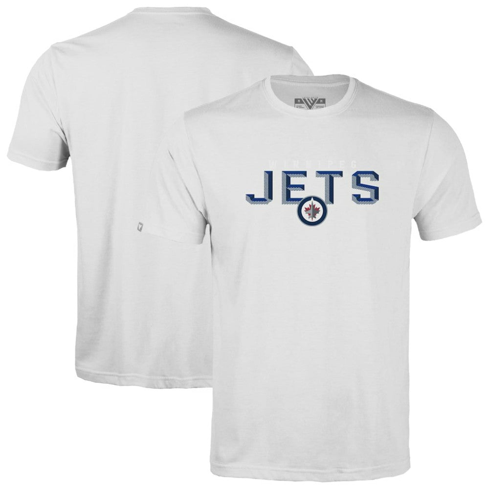 NHL White Winnipeg Jets Levelwear Richmond Carve T-Shirt