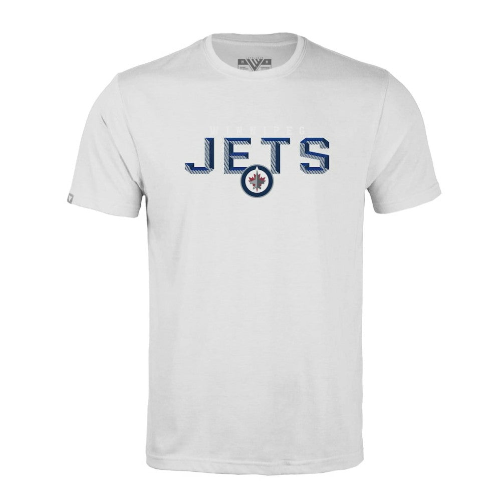 NHL White Winnipeg Jets Levelwear Richmond Carve T-Shirt