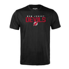 NHL Black New Jersey Devils Levelwear Richmond Carve T-Shirt