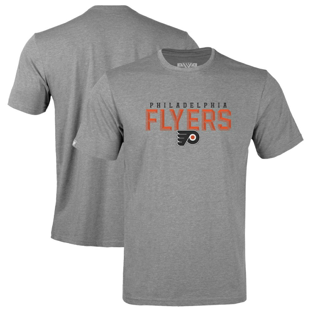 NHL Gray Philadelphia Flyers Levelwear Richmond Carve T-Shirt
