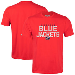 NHL Red Columbus Blue Jackets Levelwear Richmond Carve T-Shirt