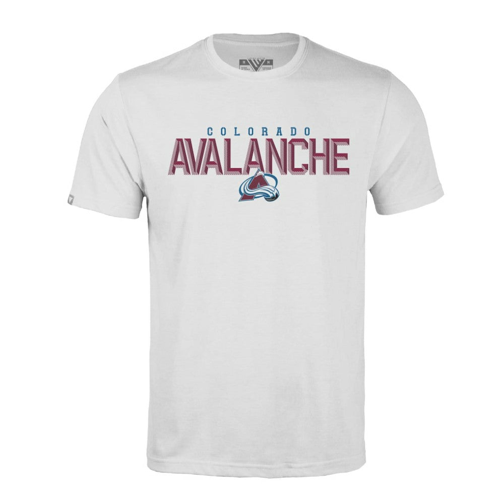 NHL White Colorado Avalanche Levelwear Richmond Carve T-Shirt