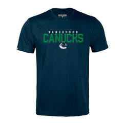 NHL Navy Vancouver Canucks Levelwear Richmond Carve T-Shirt