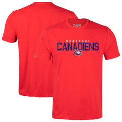 NHL Red Montreal Canadiens Levelwear Richmond Carve T-Shirt