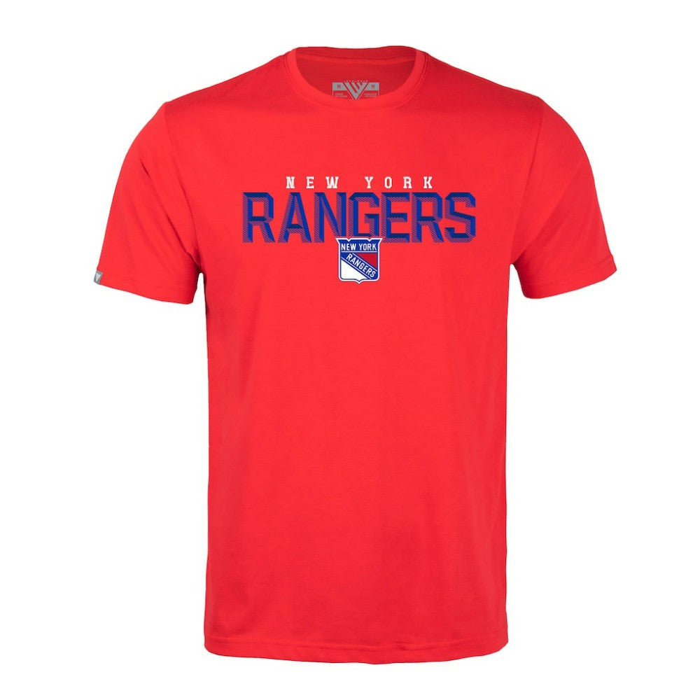 NHL Red New York Rangers Levelwear Richmond Carve T-Shirt