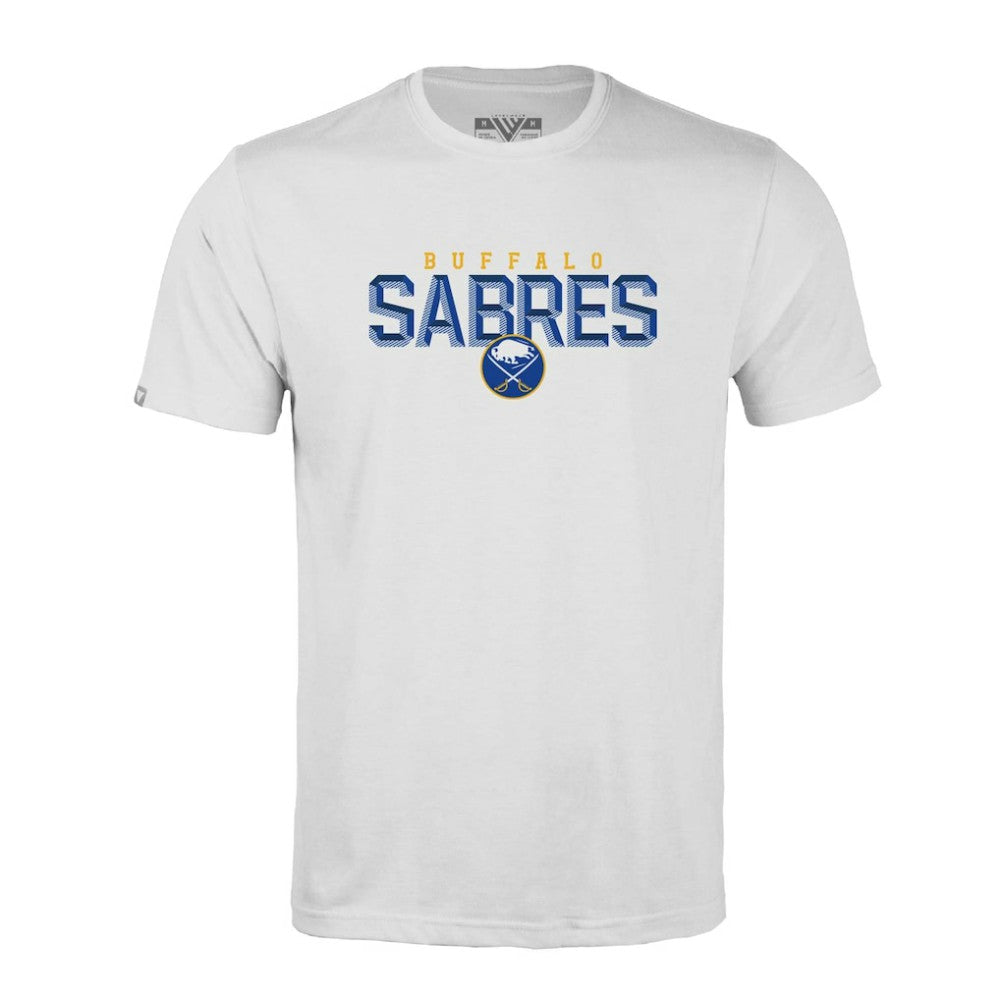 NHL White Buffalo Sabres Levelwear Richmond Carve T-Shirt