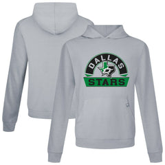NHL Gray Dallas Stars Levelwear Relay Banner Arch Pullover Hoodie