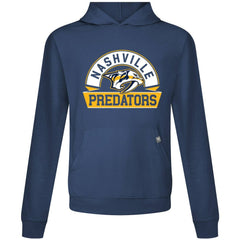 NHL Navy Nashville Predators Levelwear Relay Banner Arch Pullover Hoodie
