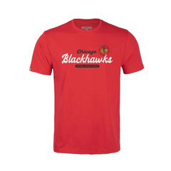 NHL Red Chicago Blackhawks Levelwear Youth Little Richmond Monument T-Shirt