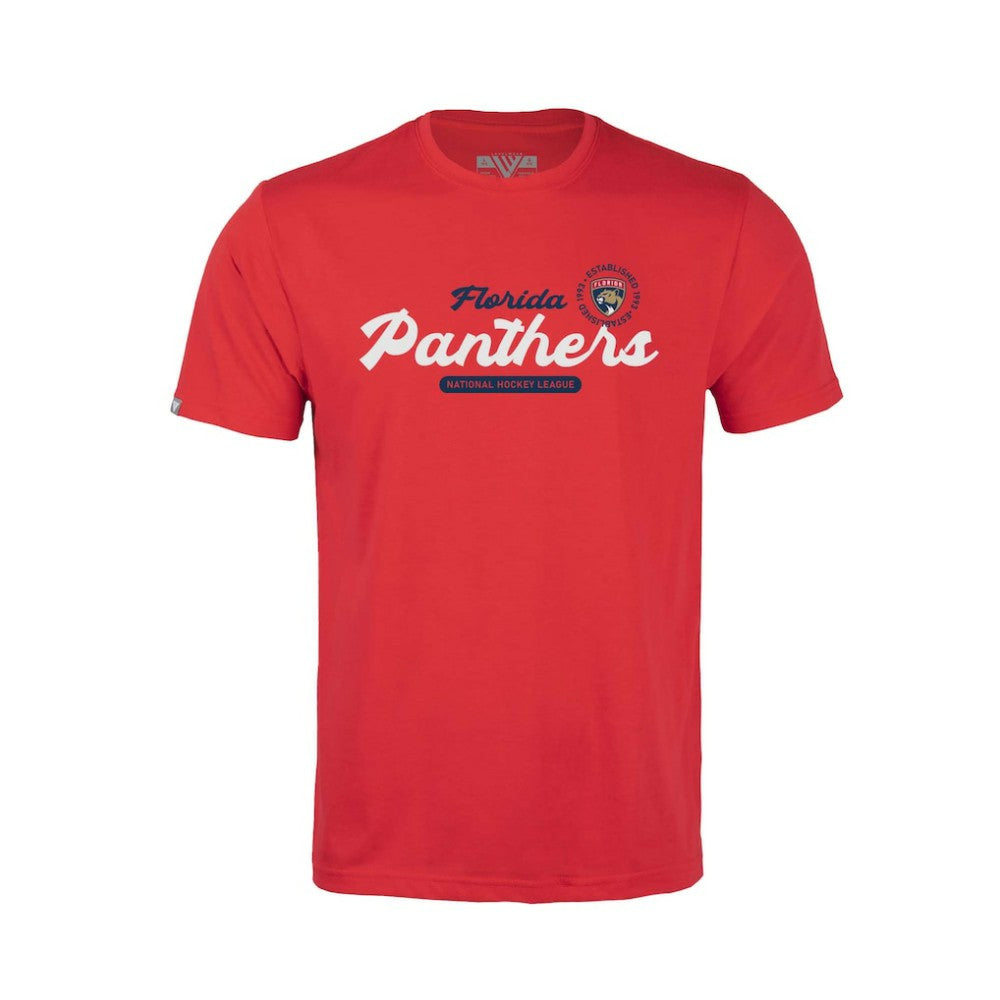NHL Red Florida Panthers Levelwear Youth Little Richmond Monument T-Shirt