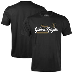 NHL Black Vegas Golden Knights Levelwear Youth Little Richmond Monument T-Shirt