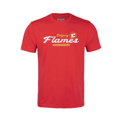 NHL Red Calgary Flames Levelwear Youth Little Richmond Monument T-Shirt