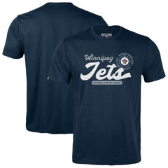 NHL Navy Winnipeg Jets Levelwear Youth Little Richmond Monument T-Shirt