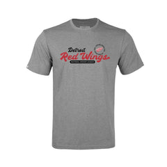 NHL Gray Detroit Red Wings Levelwear Youth Little Richmond Monument T-Shirt