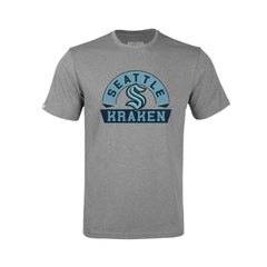 NHL Gray Seattle Kraken Levelwear Youth Little Richmond Banner Arch T-Shirt